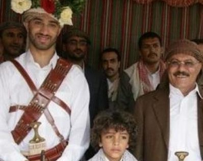 مدين علي عبدالله صالح نجل الرئيس اليمني